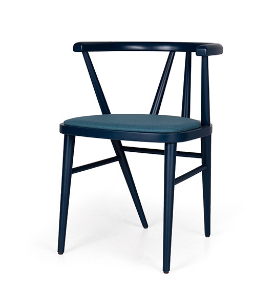 Hospitality Dining Betty Chair, side view